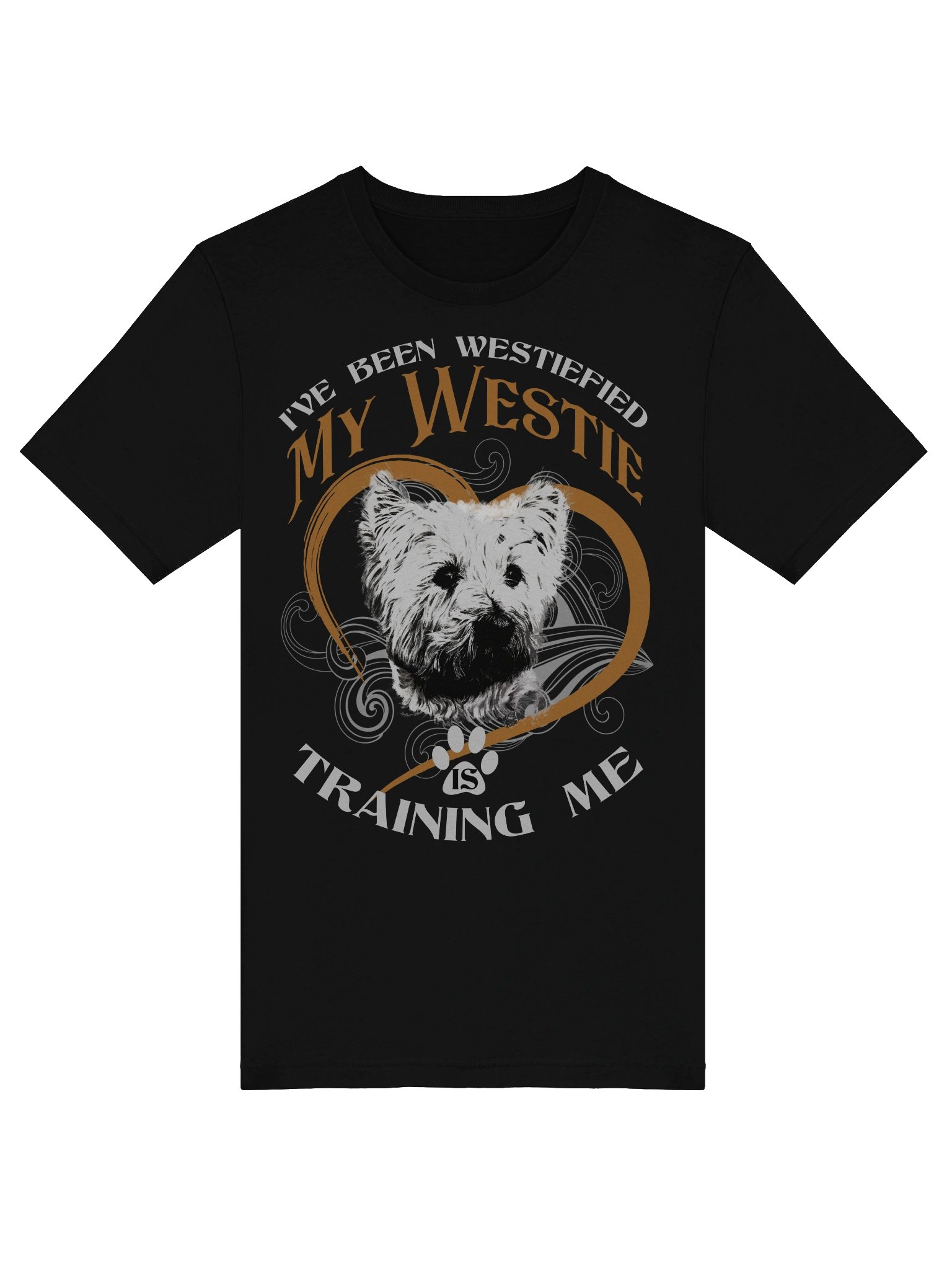 My Westie Is Training Me T-Shirt product image (5)