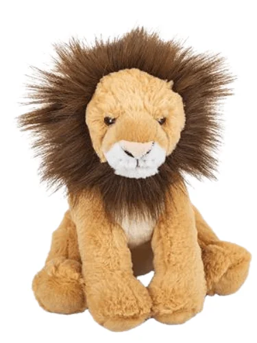 Cute 10" Earth Safe Lion Plush - Soft Eco-Friendly Baby Stuffed Toy product image (4)