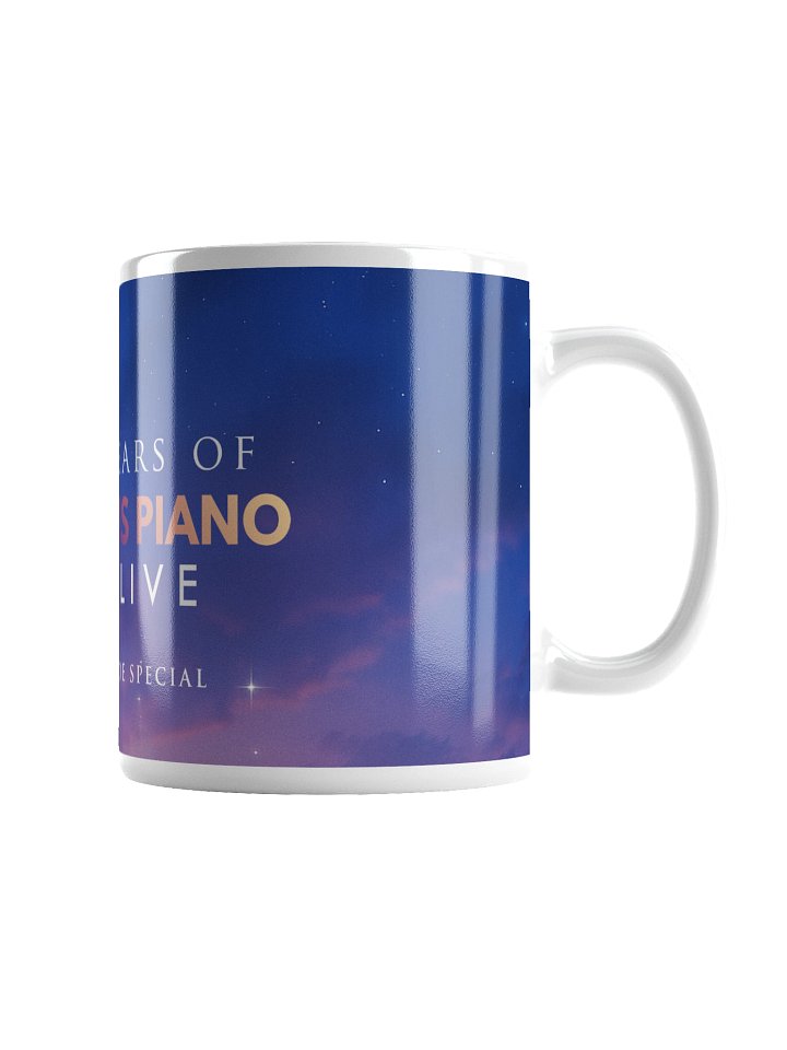 Gijs Piano LIVE 5th Anniversary Special Edition Mug product image (2)