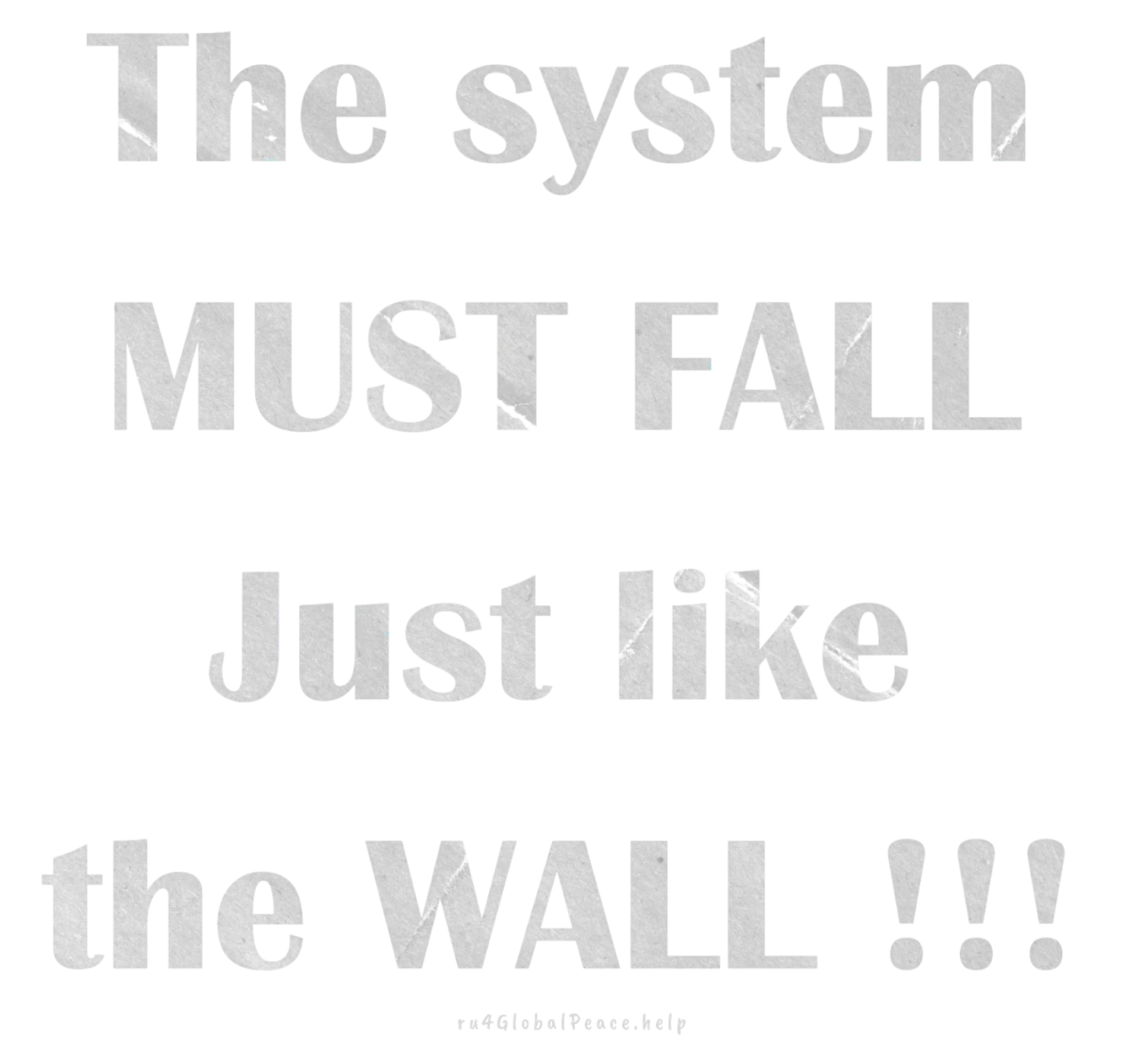 The system must fall product image (1)