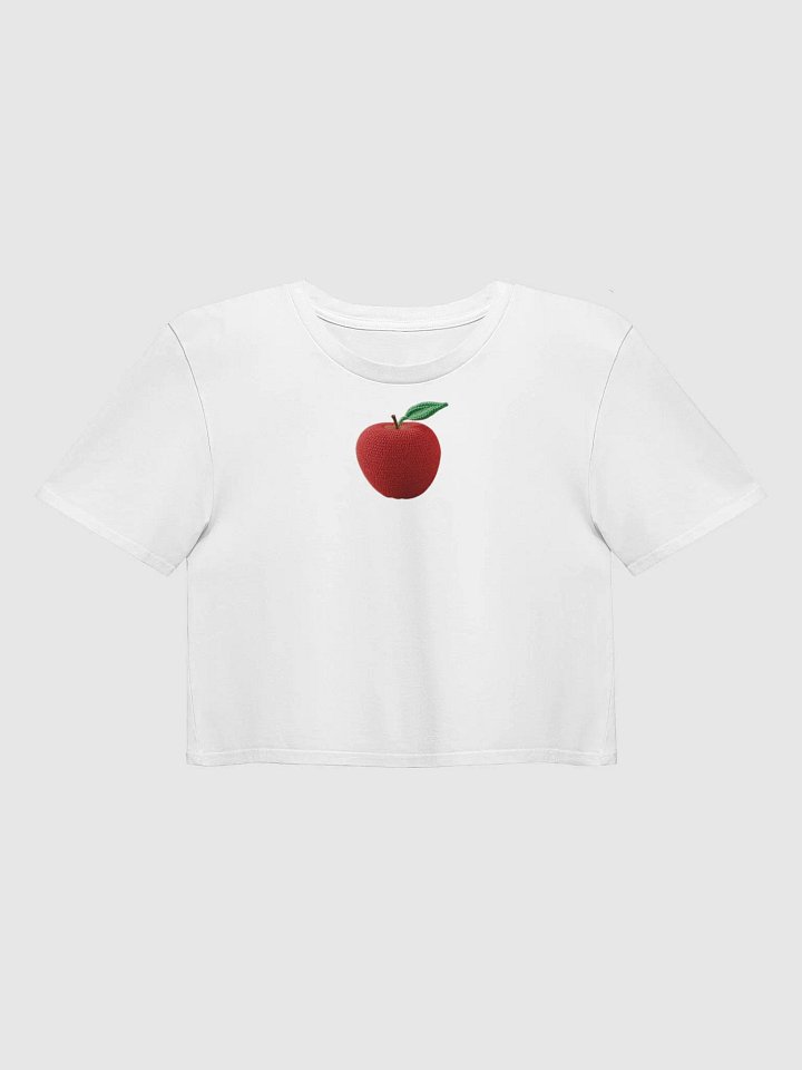 CozyAvocado Women's Premium Apple Crop Top #5 product image (1)