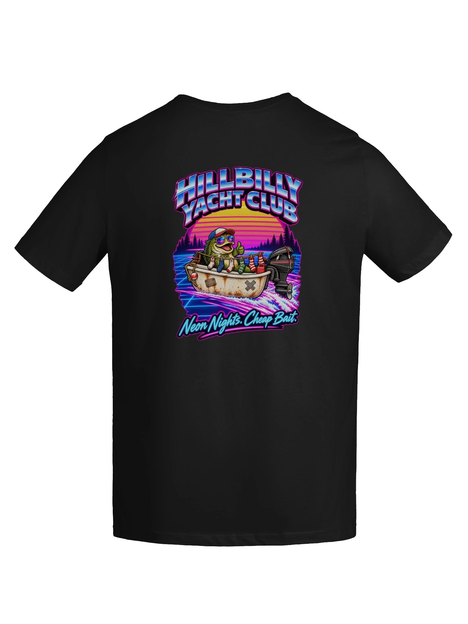 Neon Nights Cheap Bait - Tub Wave - Women's Relaxed Tee product image (17)
