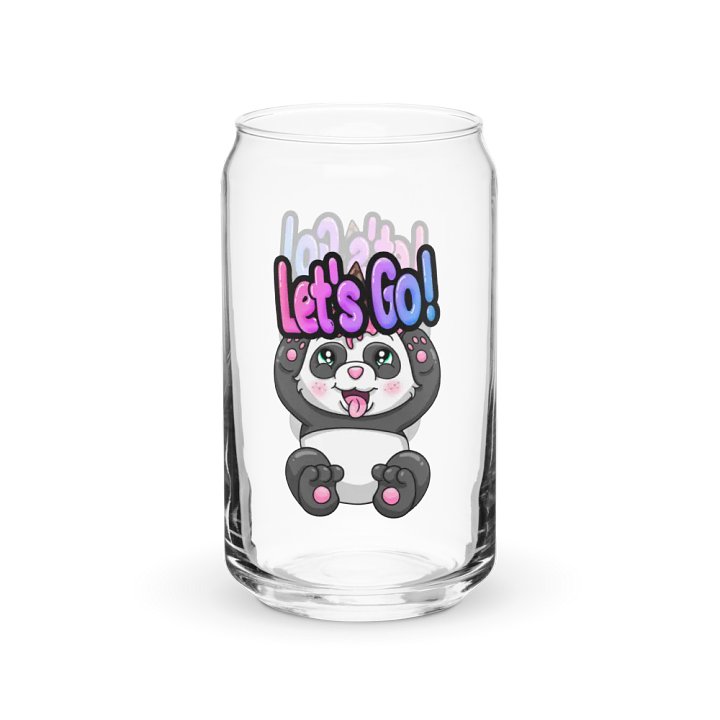 Let's Go Can Shaped Glass product image (1)
