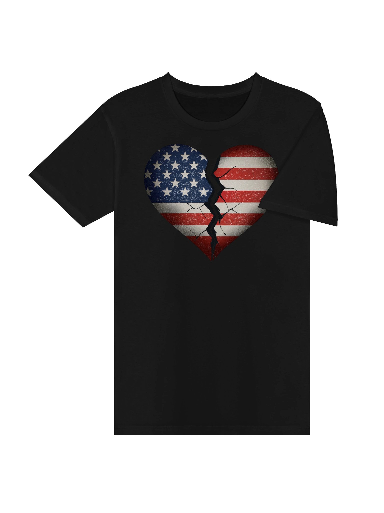 Our Broken USA Premium Tee – Two-Sided Unisex T-Shirt | Elevated Political Statement Apparel product image (4)