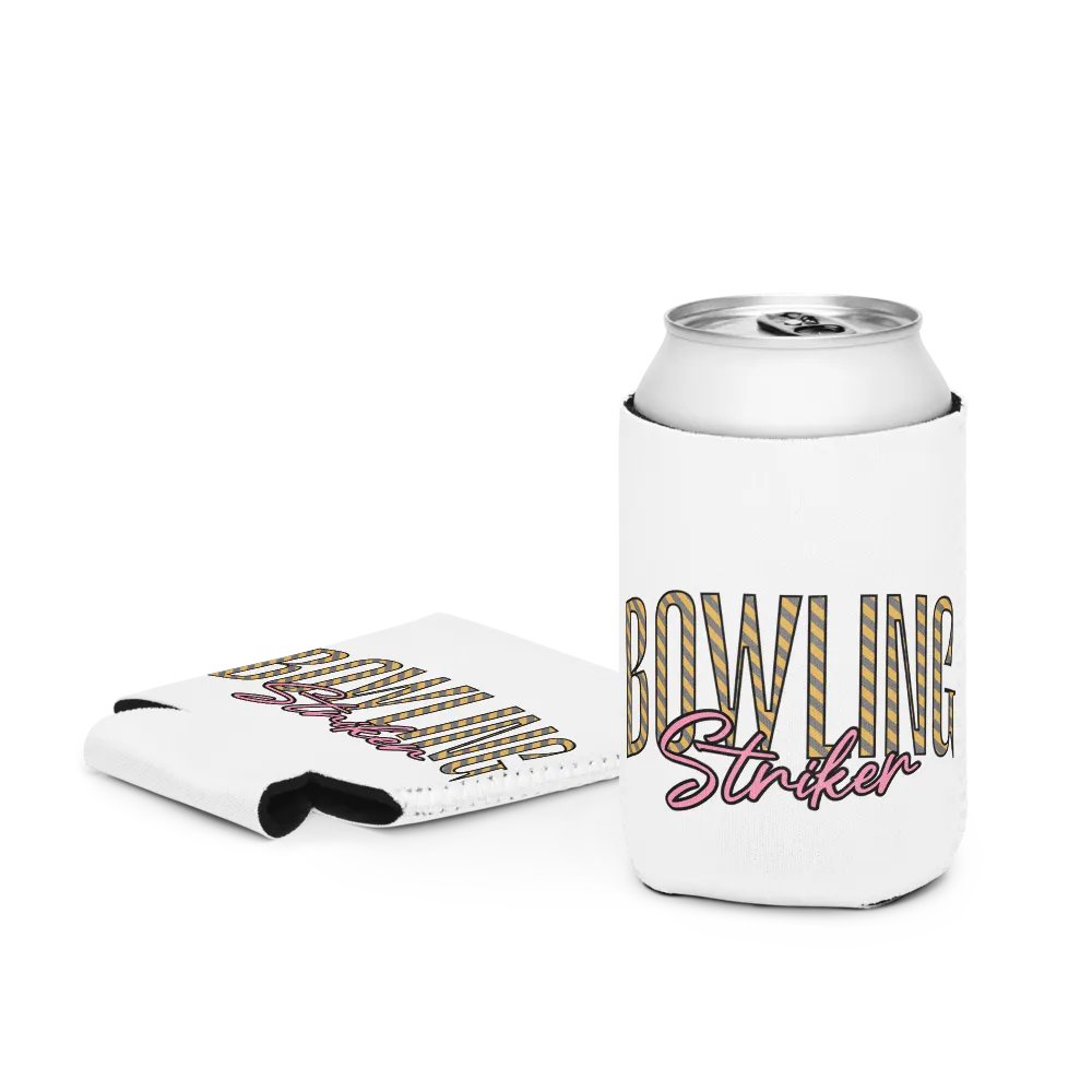 Bowling Striker Caution Can Cooler product image (3)