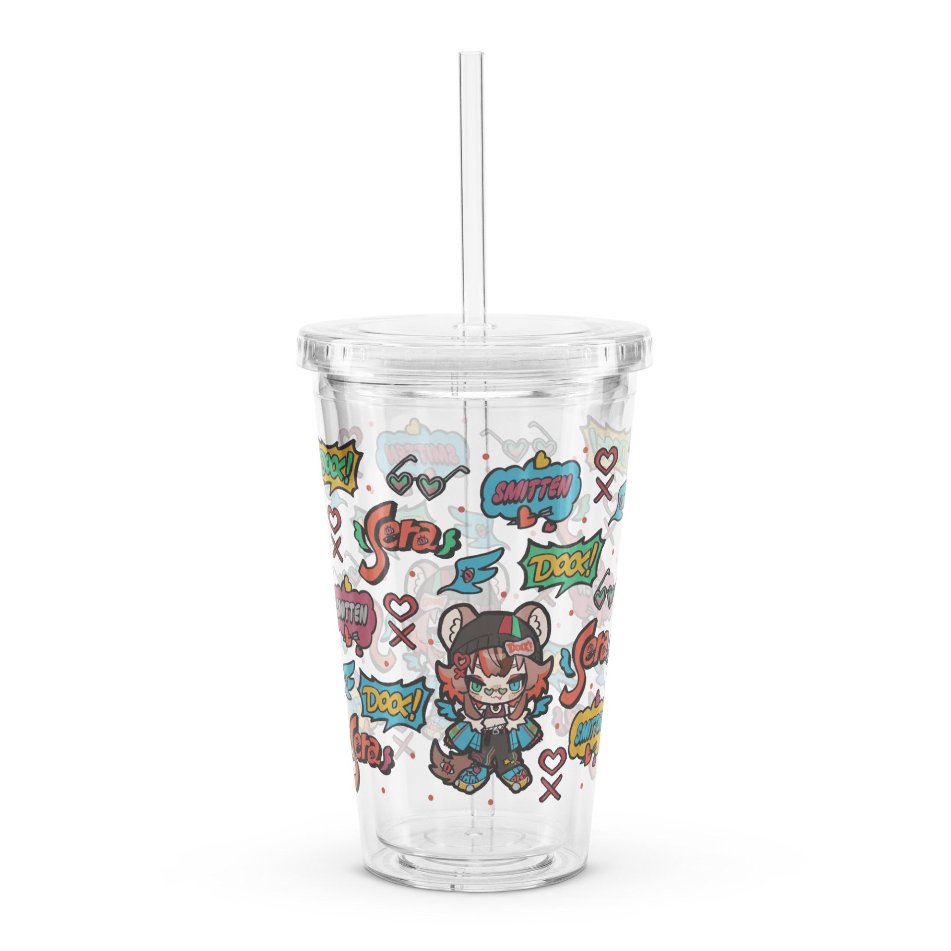 Smitten clear tumbler product image (4)
