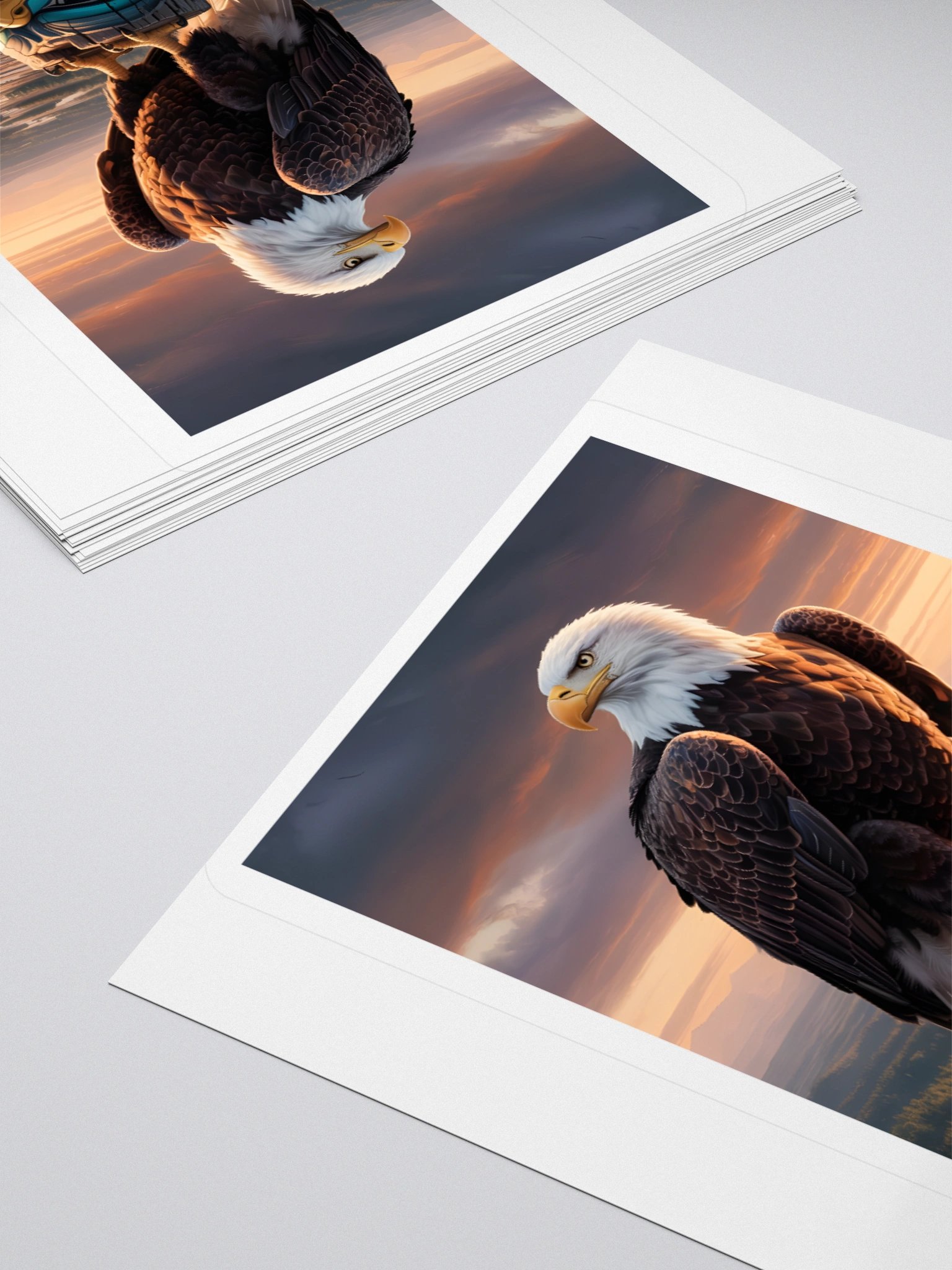 Eagle Totem Sticker - Exclusive Vinyl Design with Cultural Elegance product image (12)