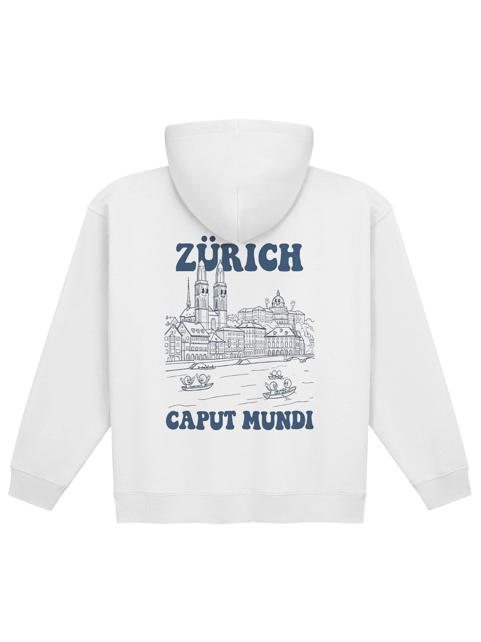 Hoodie - Zurich Caput Mundi - Blue product image (1)