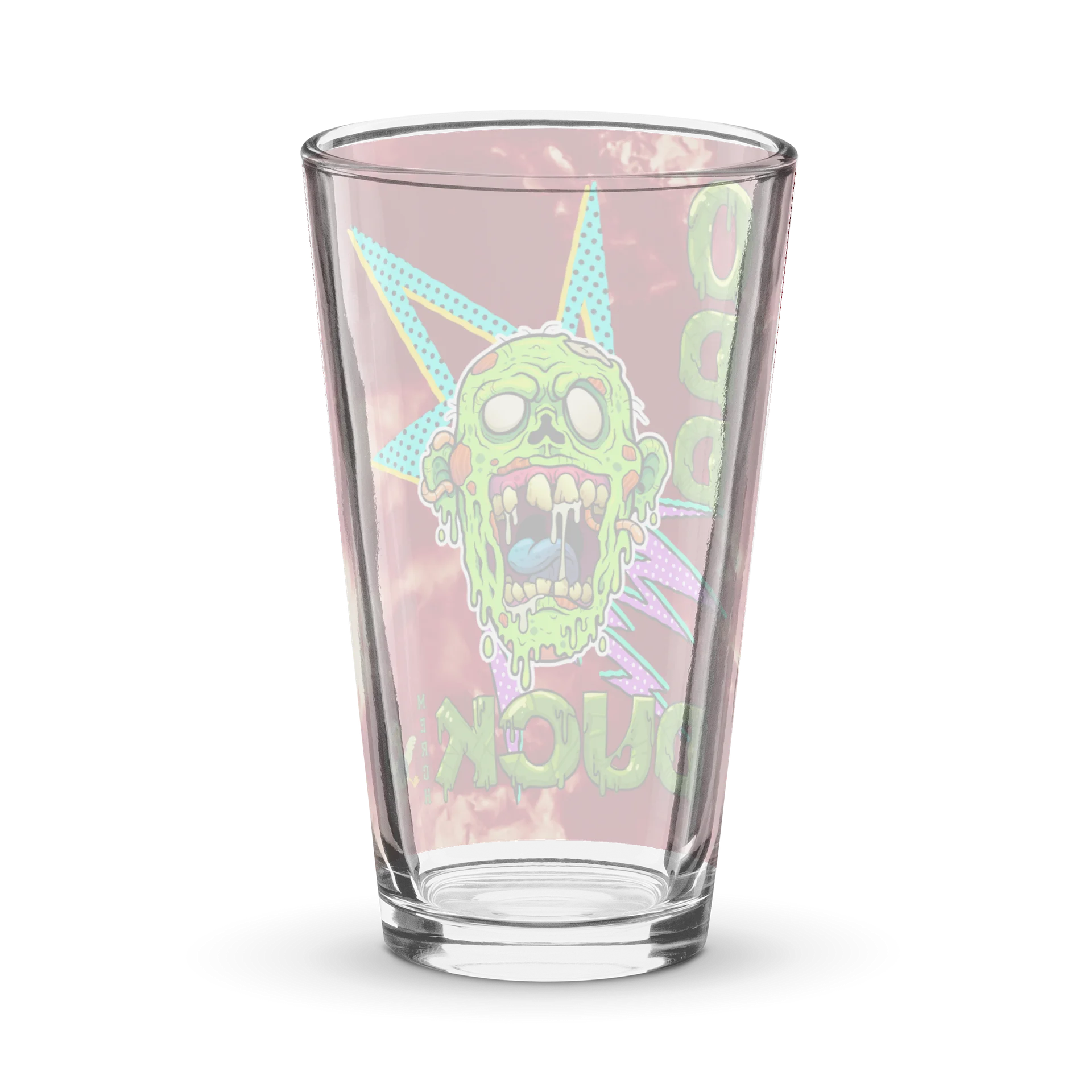 Odd Duck Merch Zombie Pint Glass product image (2)