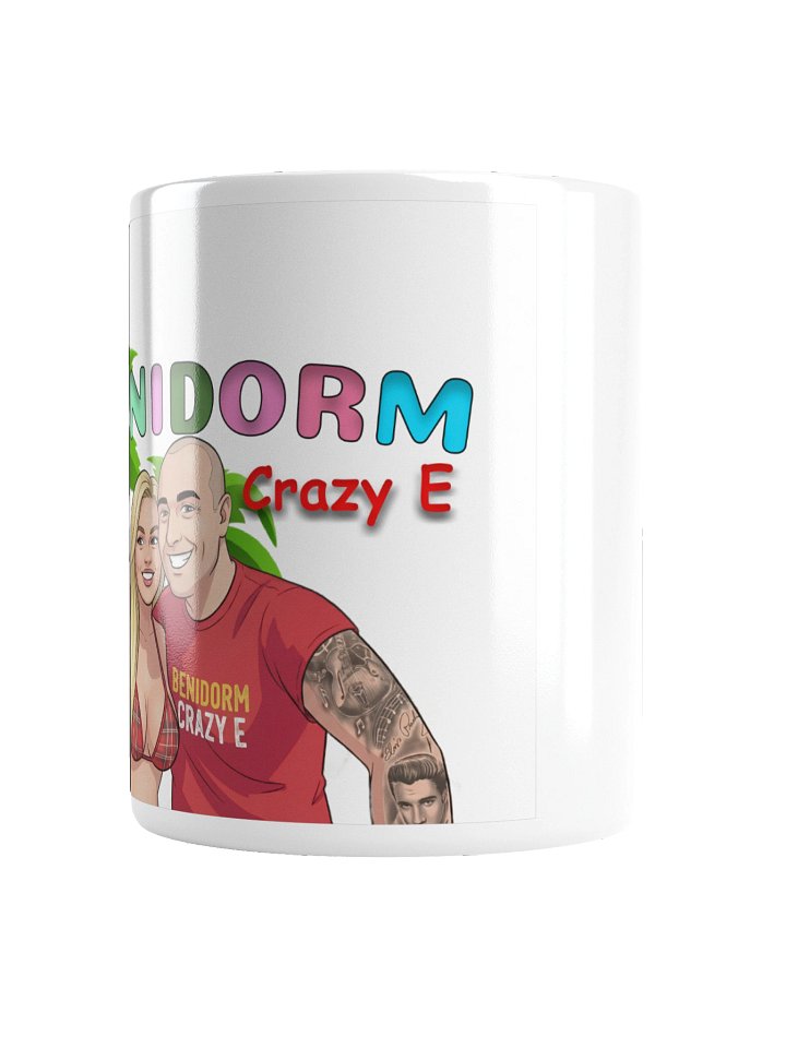 Benidorm Crazy E Plain White Mug product image (2)