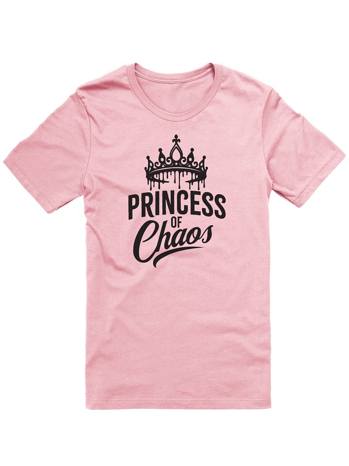 Princess of Chaos Tiara Tee - Black product image (10)