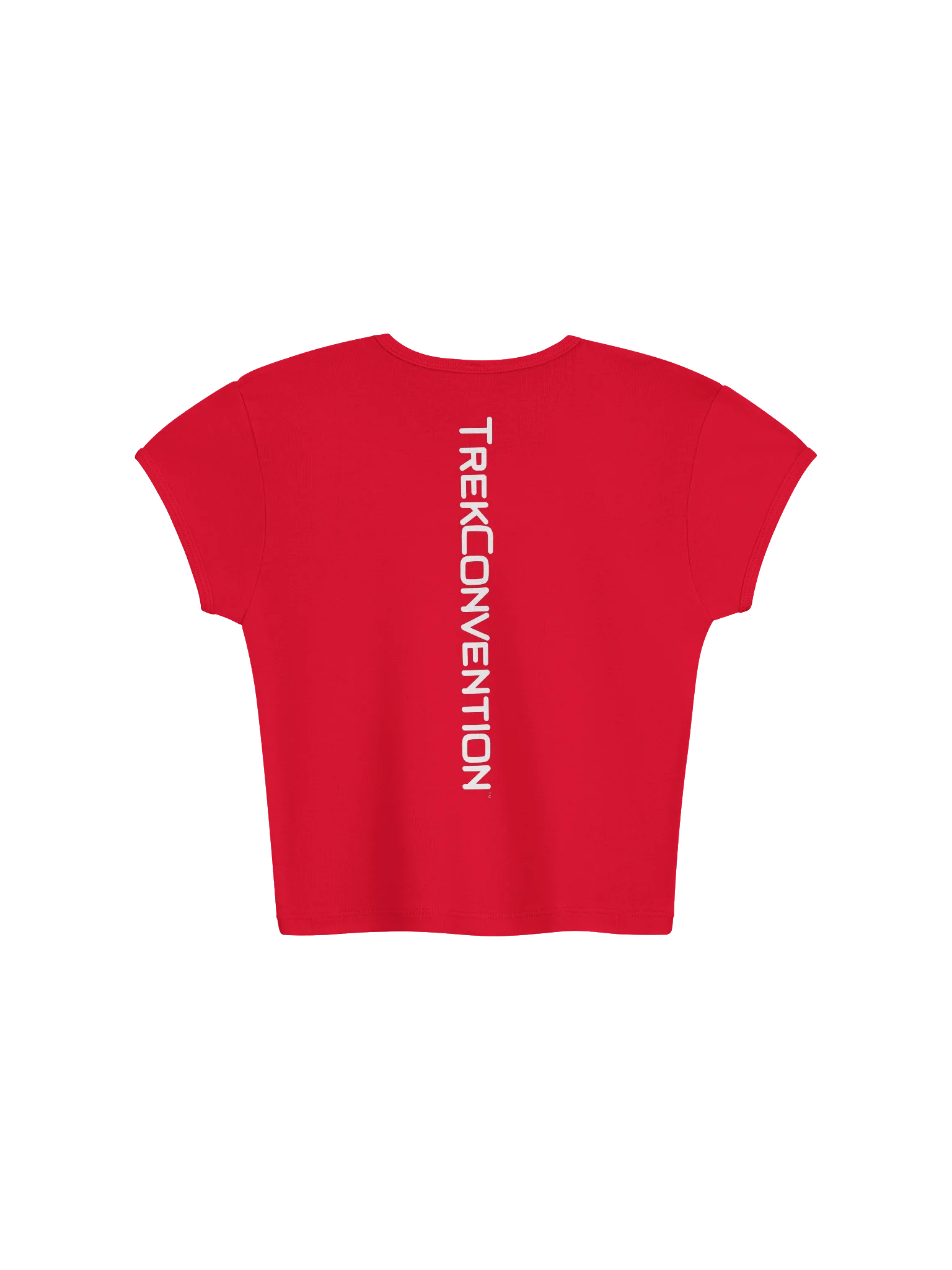 NERD RED: Baby Tee Crop Top (TRKCON) product image (2)