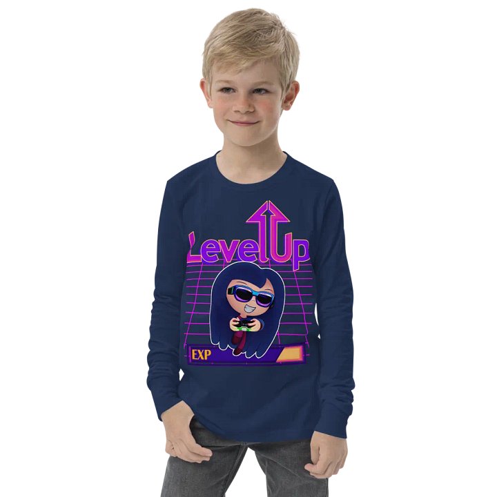 Youth Level Up Long Sleeve Top product image (2)