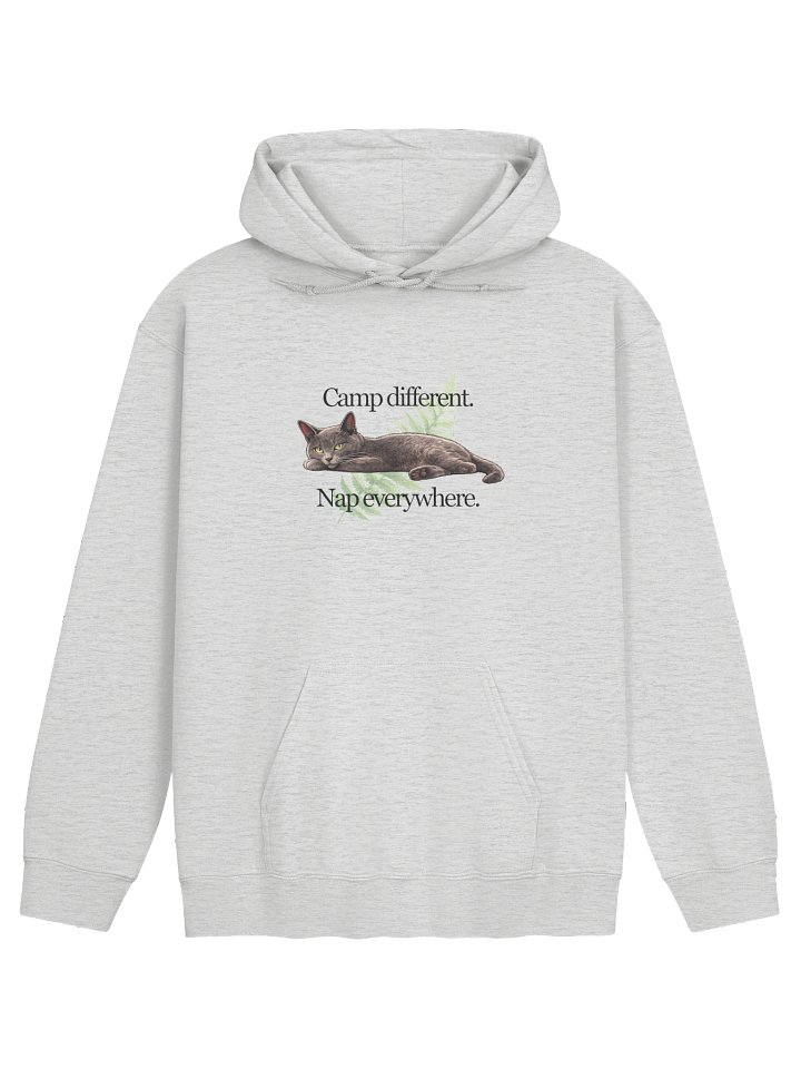 Camp different. Nap anywhere. Hoodie product image (17)