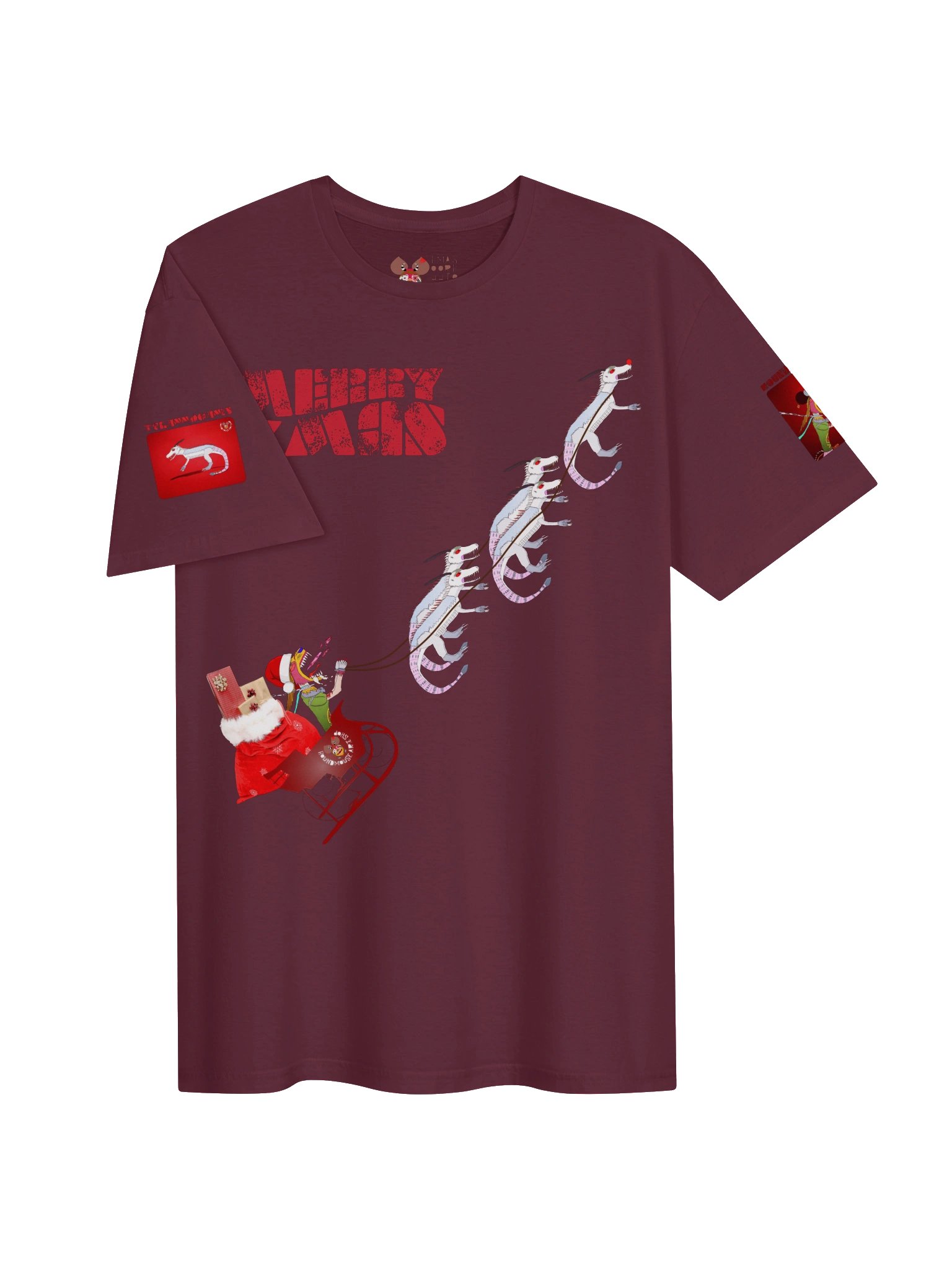 Houndmouse Art Xmas Tee product image (26)