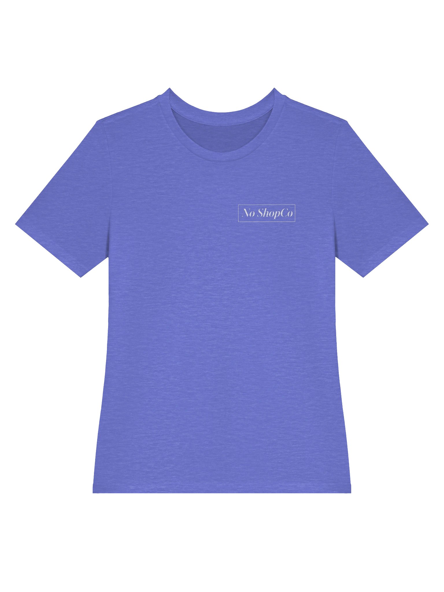 No ShopCo Women's Heather True Royal Tee - Please Ruin My Zero product image (3)