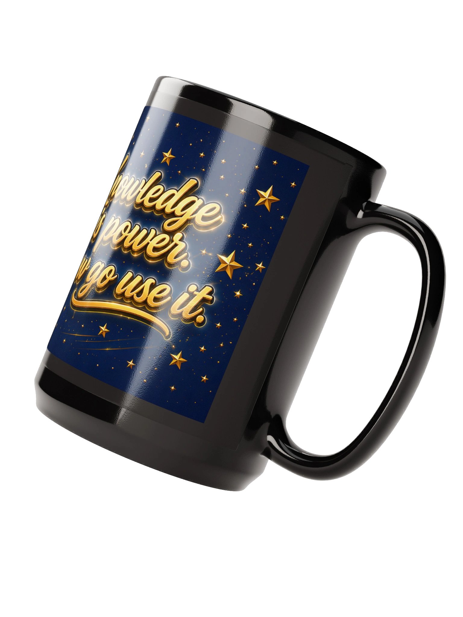 "Educated & Elevated" Graduation Mug — Navy Wrap product image (5)