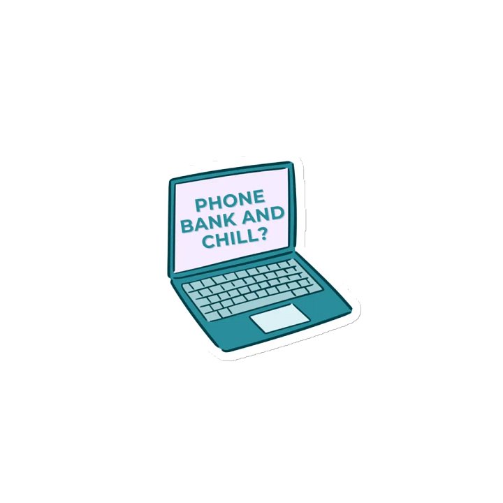 Phone Bank and Chill Magnet product image (2)