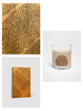 Ritual Journal & Candle Set for Clarity and Inner Vision