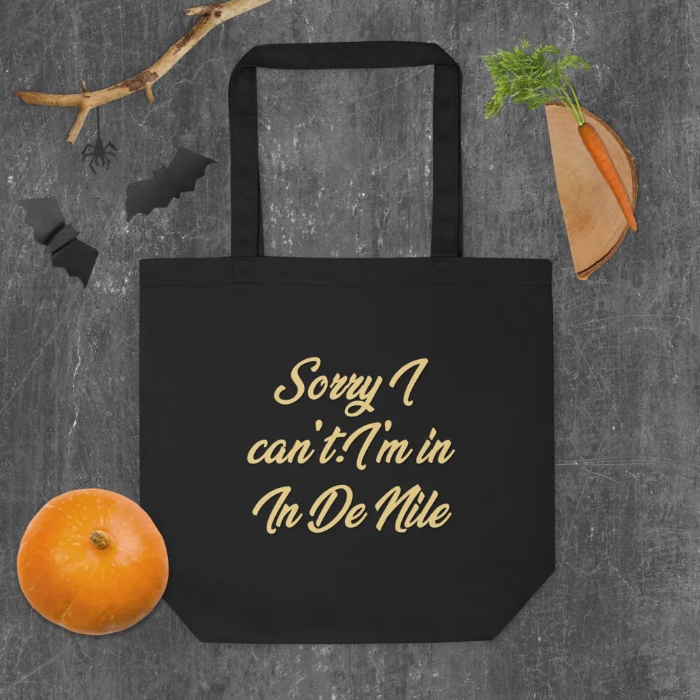Sorry I Can't I'm in De Nile Tote Bag product image (10)