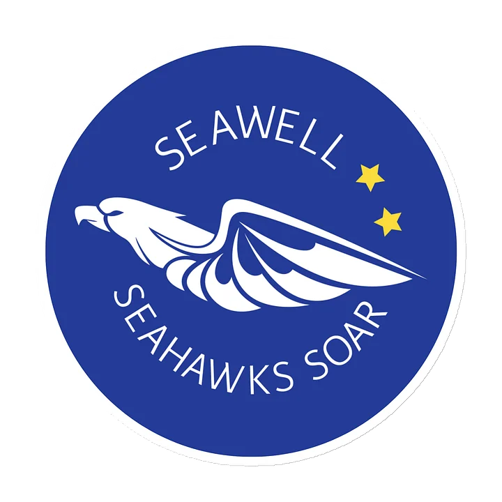 Seawell Elementary 6-Inch Round Magnet product image (1)