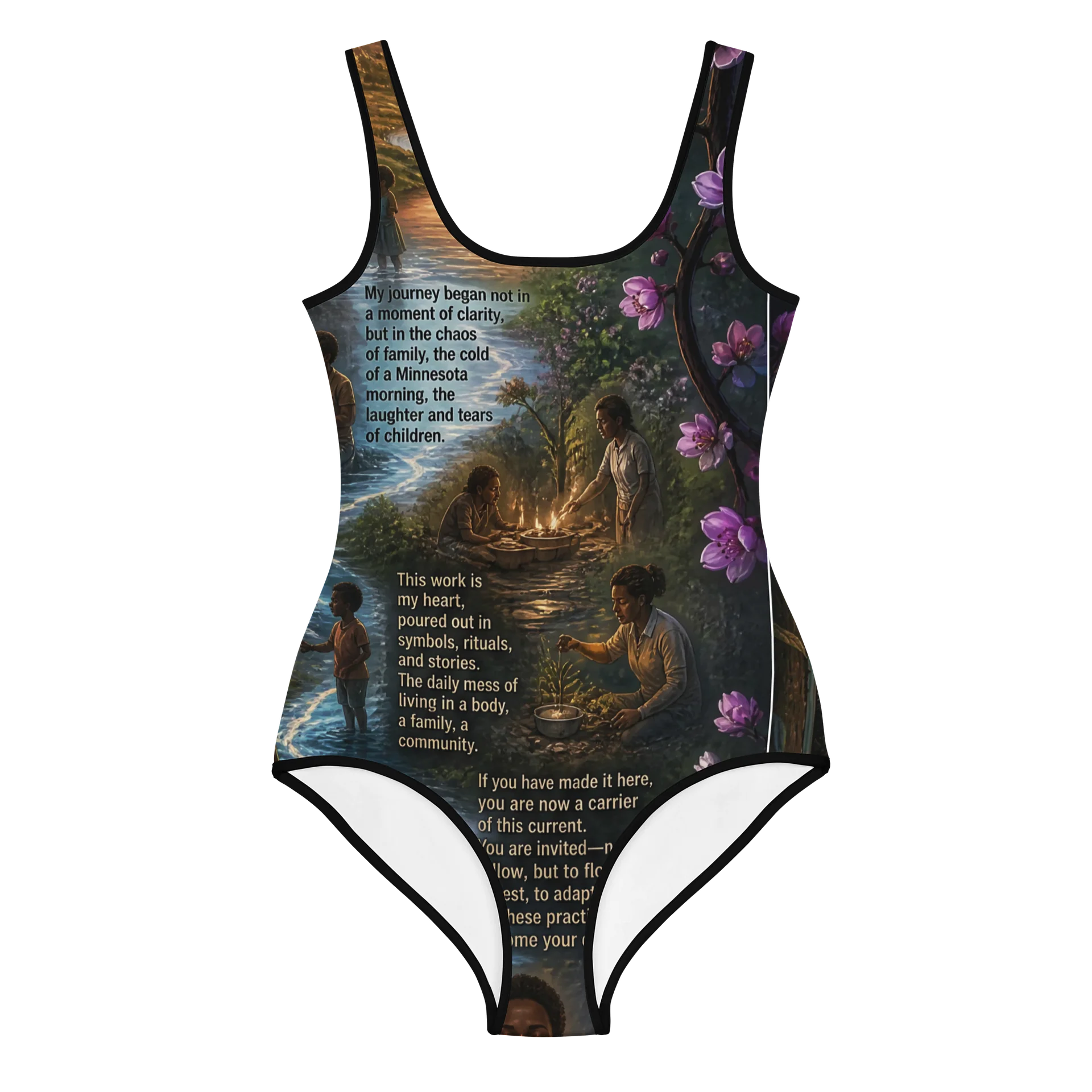 Apothecary Chronicles All-Over Print Youth Swimsuit product image (1)
