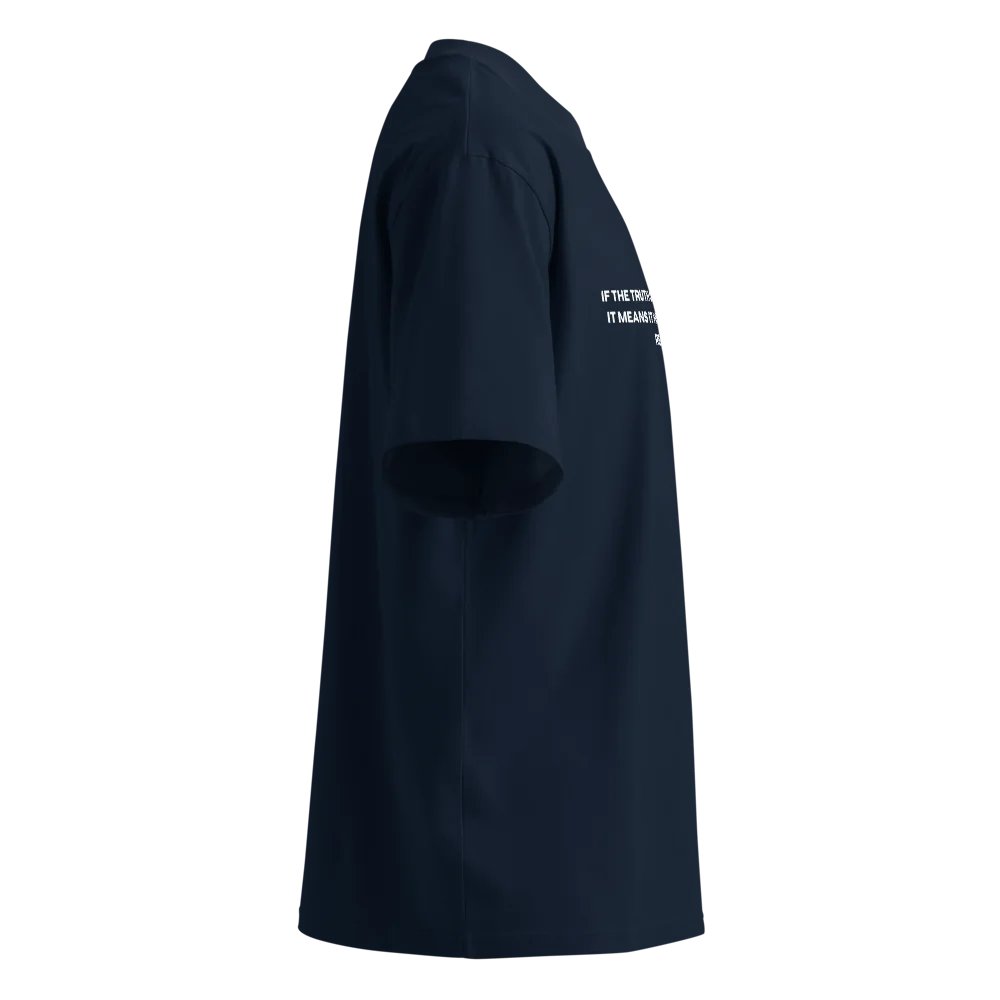 Hit Something Real | TCS Black Label Oversized Tee product image (3)