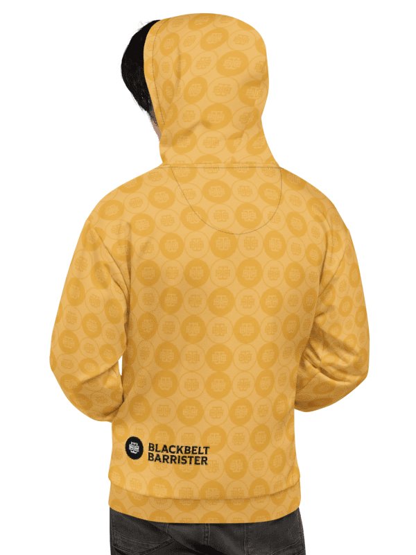BBB All Over Print Yellow Hoodie product image (3)