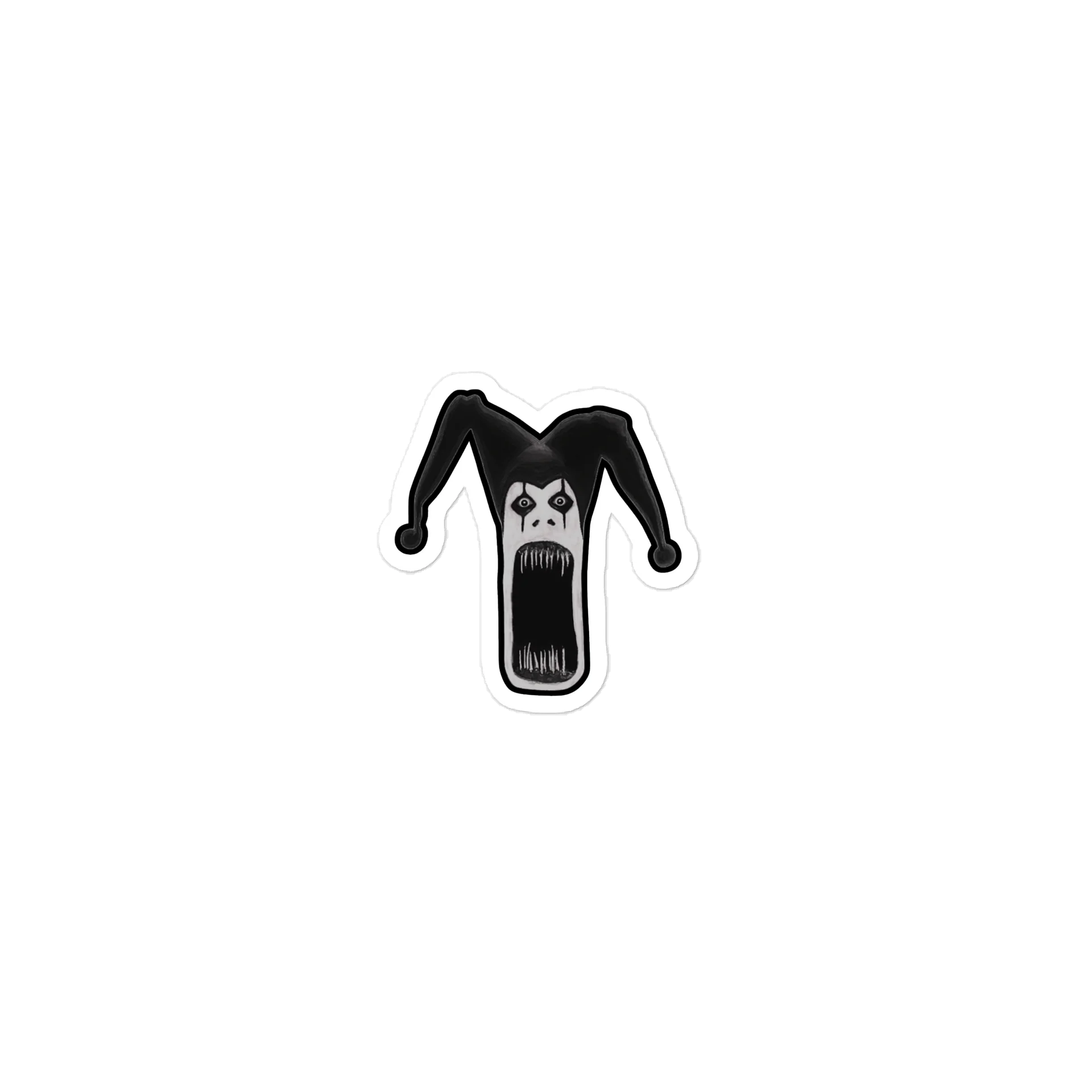 Jester’s Scream™ — Shadow Edition Sticker product image (1)
