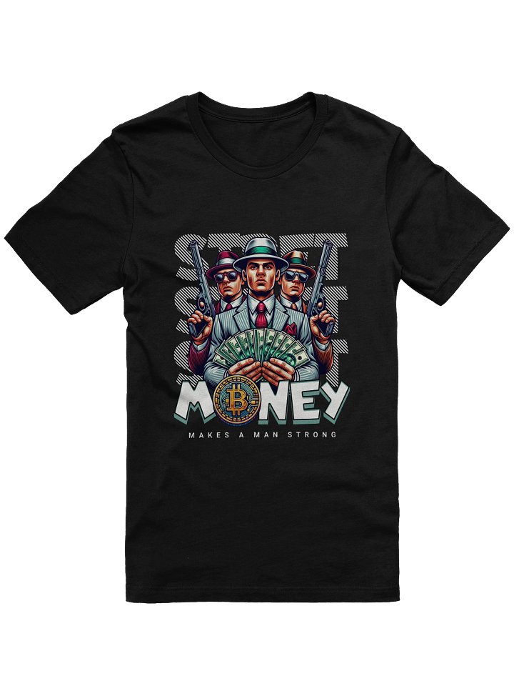 Gangster Money Bitcoin T-Shirt product image (1)