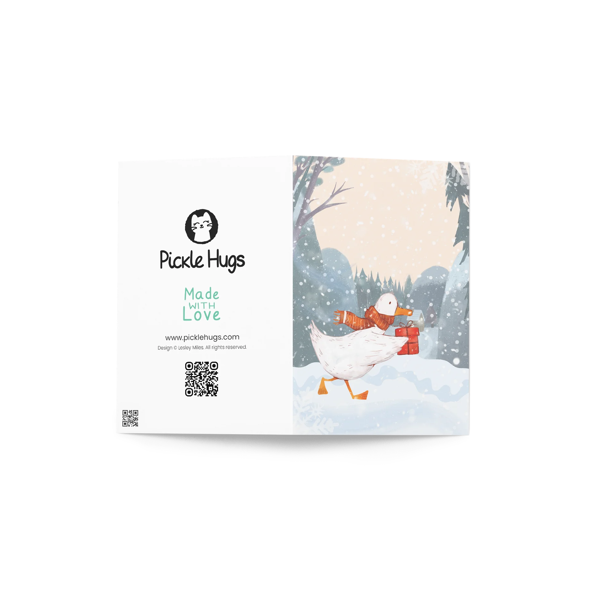 Duck Through the Snow Christmas Card product image (4)
