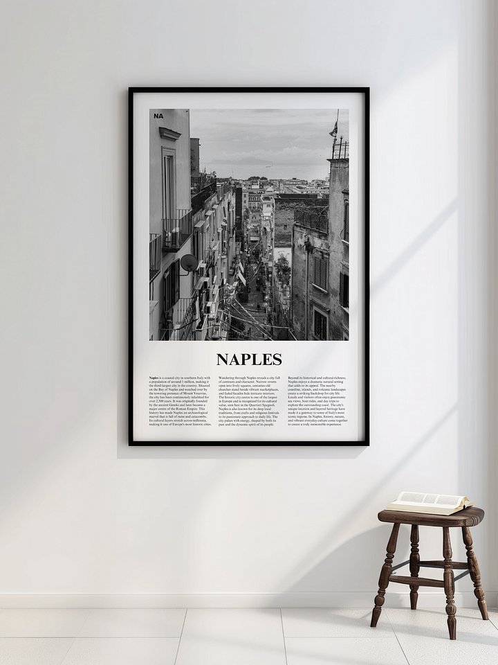 Naples 01 Newspaper Poster product image (6)