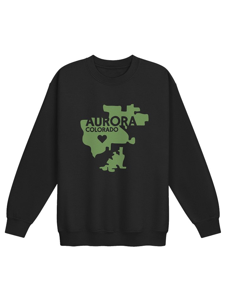 Aurora Map Youth Crew Neck Sweatshirt product image (1)