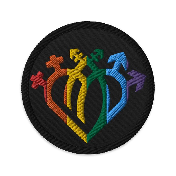 Spectrum Syndicate Rainbow Embroidered Patches product image (1)