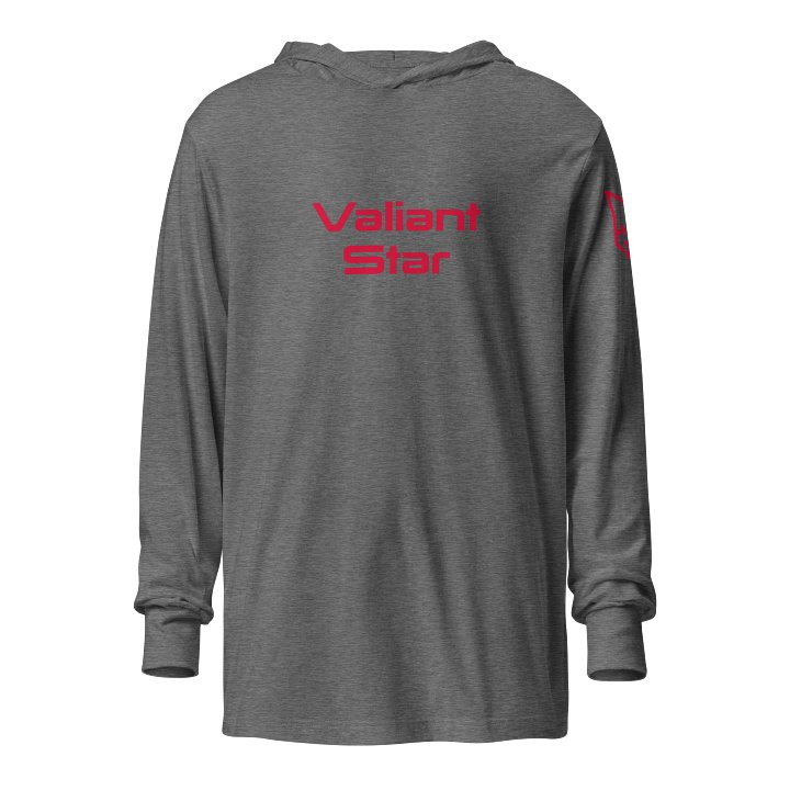 ValStar - Big Logo Hooded Shirt (Red Logo) product image (1)