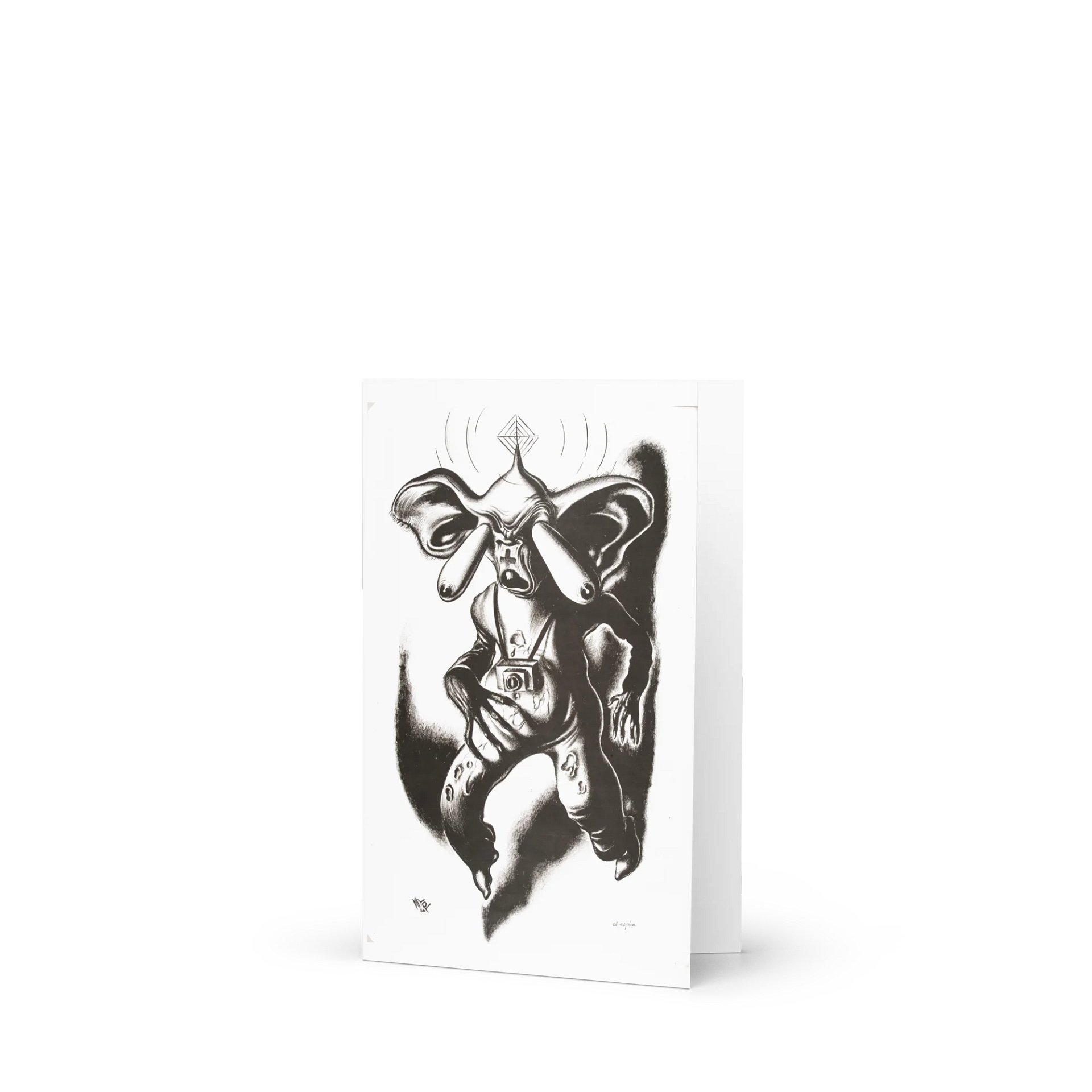 The Spy Blank Greeting Card product image (2)