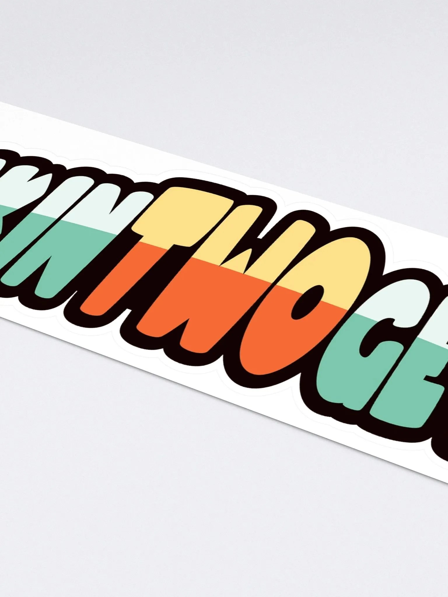 BrickinTwogether Logo Sticker product image (4)