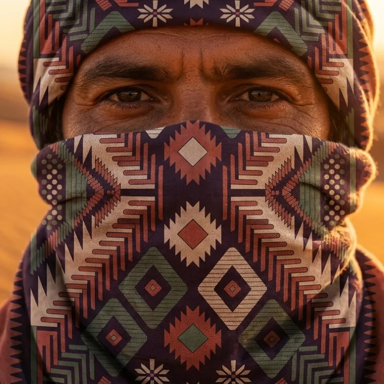 Nomad Scarf (Bandana) – Mexican Symmetry Edition 01 product image (1)