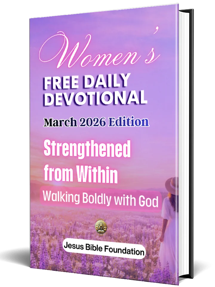 Women’s Free Daily Devotional March 2026 Edition: Strengthened from Within — Walking Boldly with God product image (1)