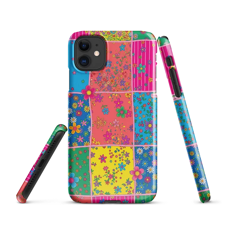 Floral Patchwork iPhone Snap Case product image (1)