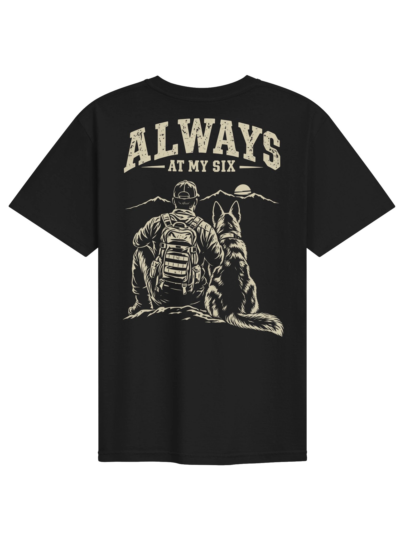 Always at My Six – Heavyweight T-Shirt product image (1)