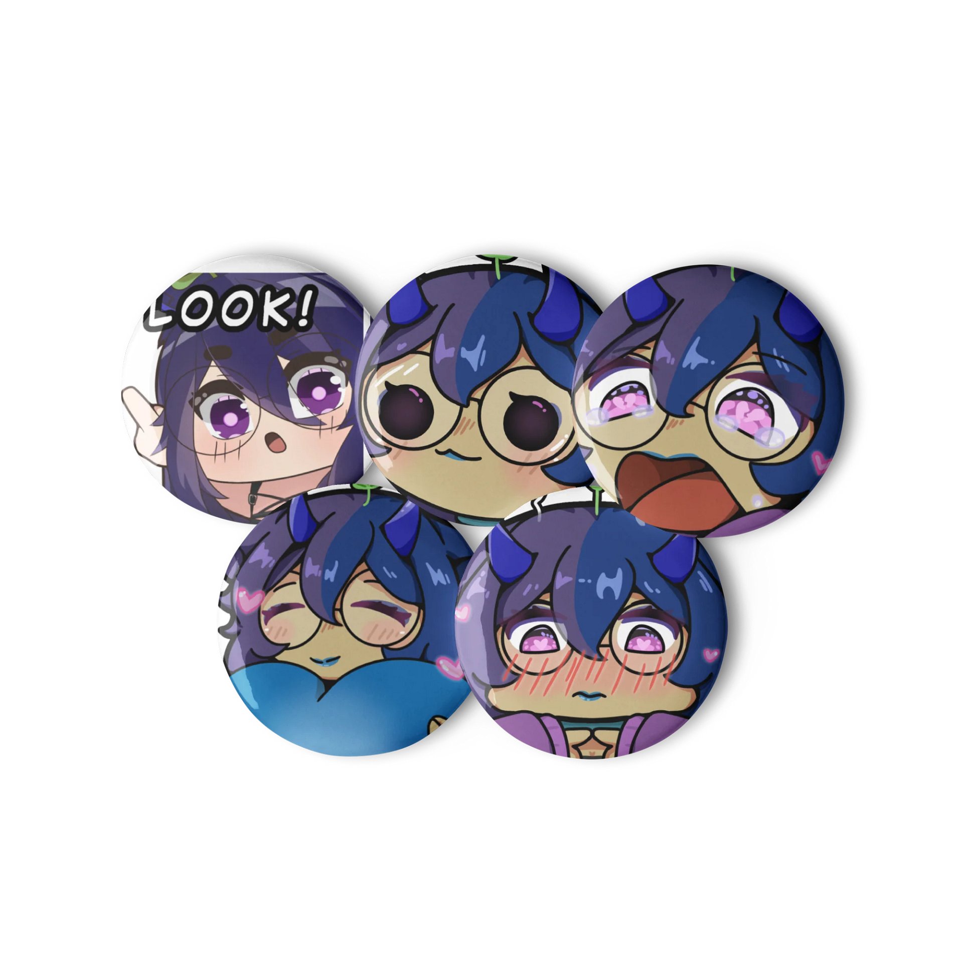 Blue232 Set2 Pins! product image (3)
