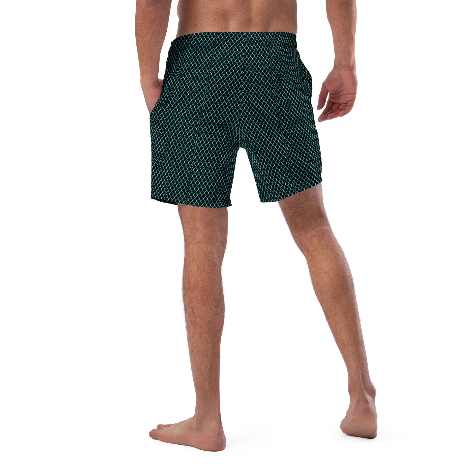 Blue Link Swim Trunks product image (5)
