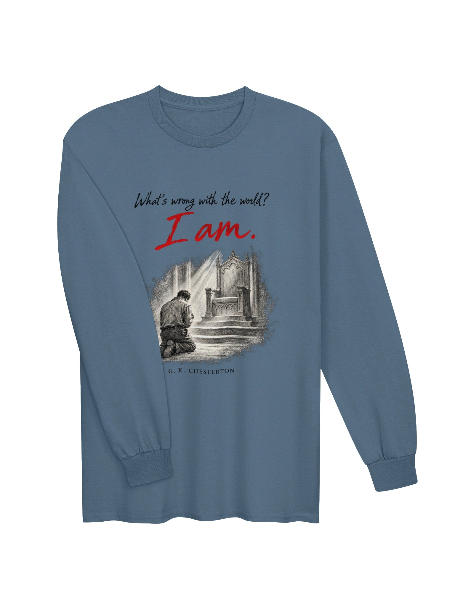 What's Wrong? Me! Long-sleeve T-shirt product image (18)