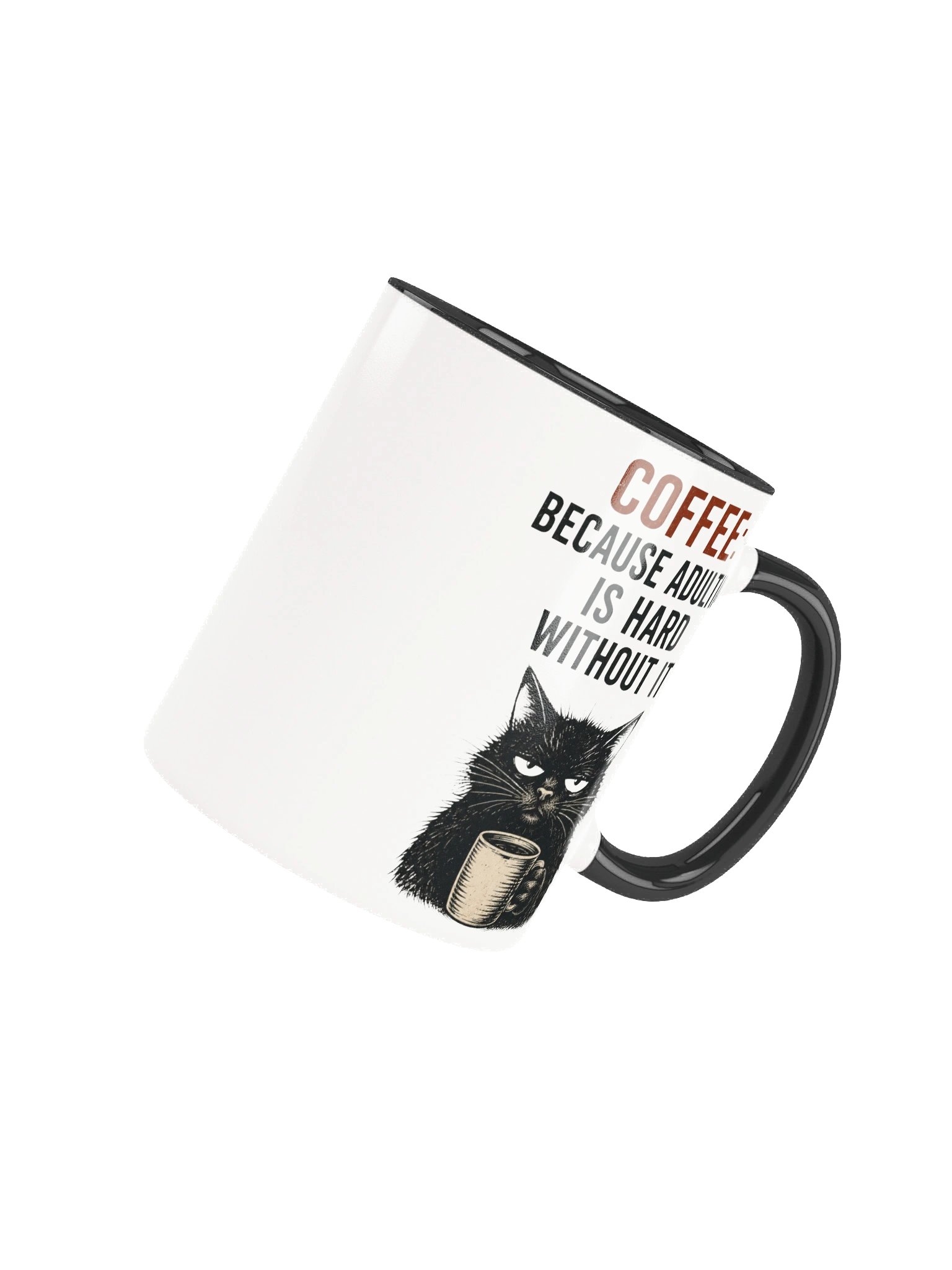 Coffee Cat Adulting Mug product image (40)