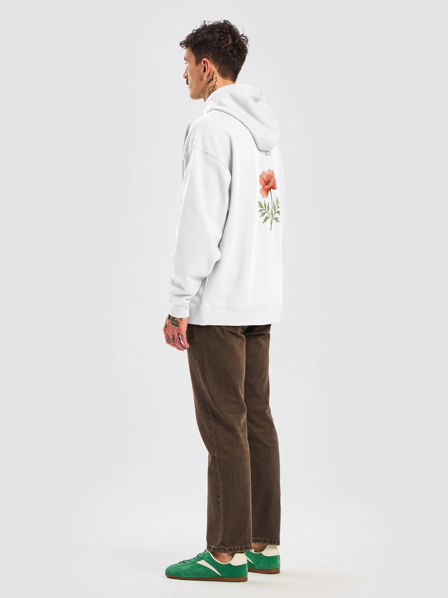 IBIZA Tall Red Flower Hoodie product image (8)