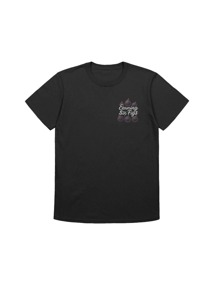 Earning Six Figs - (Platinum, small logo) - Unisex T-Shirt product image (1)