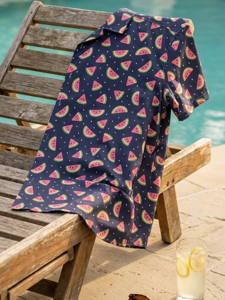 Watermelon Slice Hawaiian Shirt product image (6)