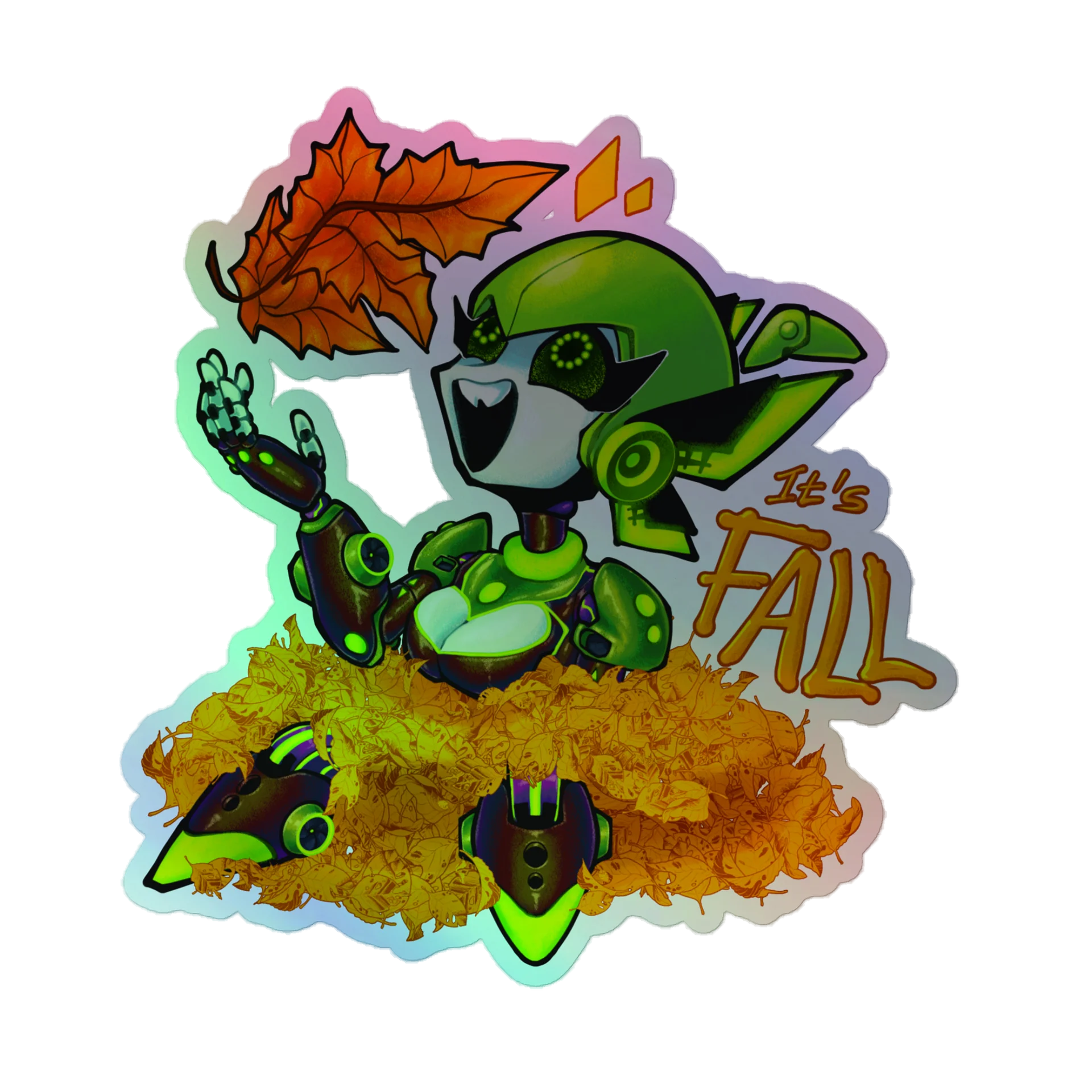It's Fall - Holo Sticker product image (1)