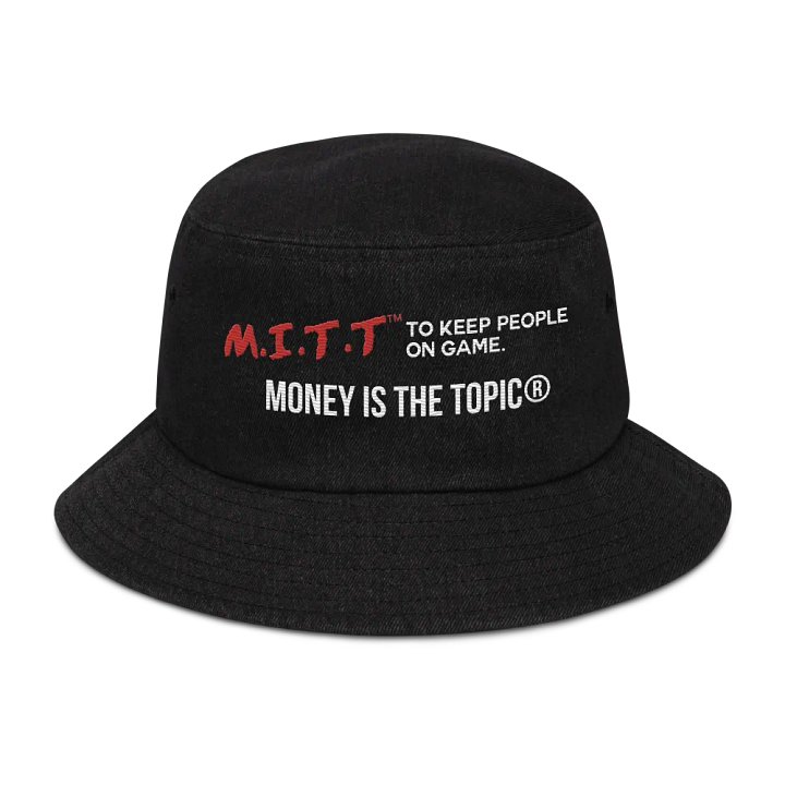 M.I.T.T PROGRAM DENIM BUCKET HAT product image (1)